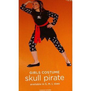 Girls Pirate Princess Halloween Costume Dress Up Size Small 4 5 6